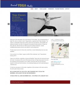 Bowral Yoga Studio HomePage